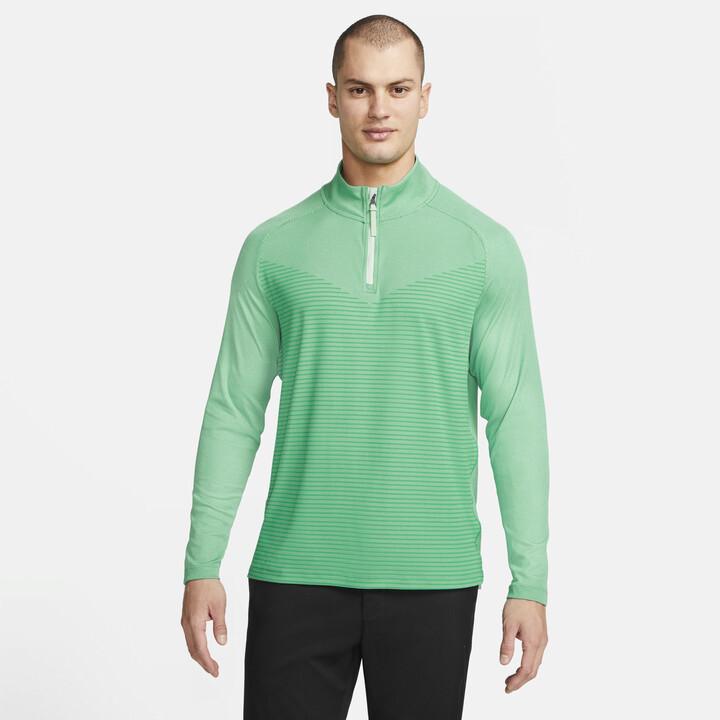 Nike Men's DriFIT ADV Vapor QuarterZip Golf Top in Green ShopStyle