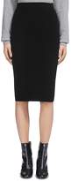 Thumbnail for your product : Whistles Wool-Cashmere Ribbed-Knit Skirt