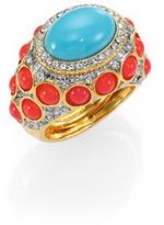Thumbnail for your product : Kenneth Jay Lane Cabochon Ring