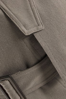 Thumbnail for your product : Rick Owens Cropped Layered Wool Jacket