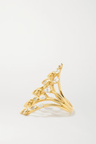 Thumbnail for your product : Fernando Jorge Flare Small 18-karat Gold Diamond Ring