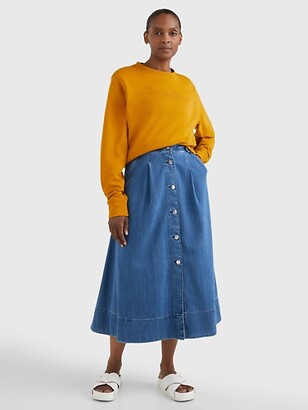 TOMMY HILFIGER blue denim skirt – Loop Generation