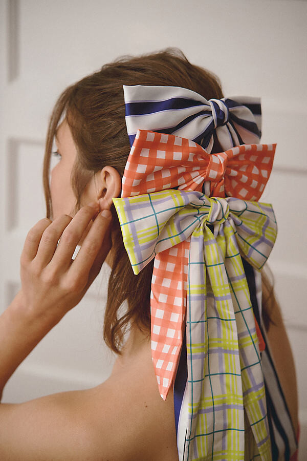 By Anthropologie Patterned Hair Bow - ShopStyle