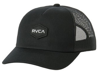 RVCA Men's Commonwealth Trucker Hat - Black