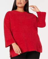 Thumbnail for your product : Eileen Fisher Plus Size Organic Cotton Sweater