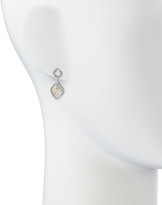 Thumbnail for your product : FANTASIA Canary CZ Concentric Double-Drop Earrings