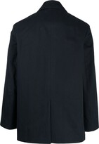 Thumbnail for your product : Paul Smith Single-Breasted Cotton Coat