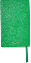 Thumbnail for your product : Smythson Panama Consistently Inconsistent Textured-leather Notebook