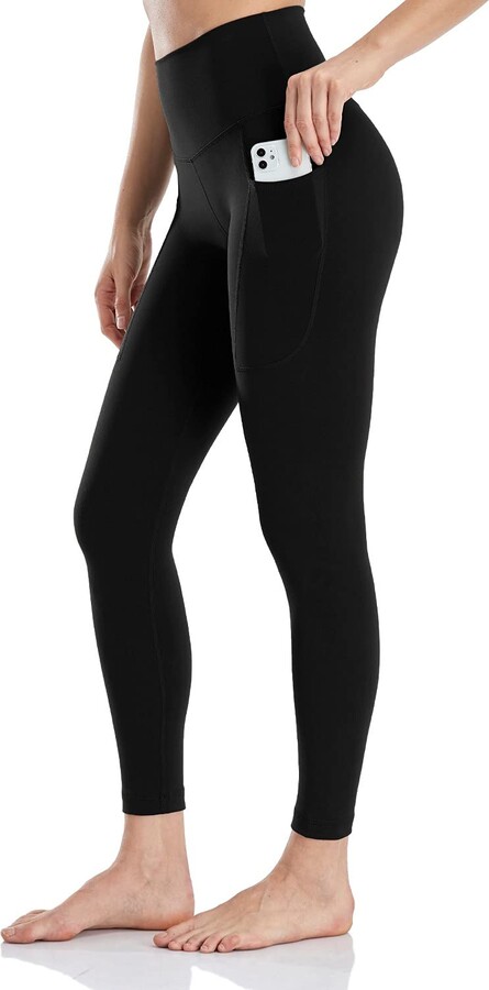 HeyNuts Essential 7/8 Leggings with Side Pockets for Women