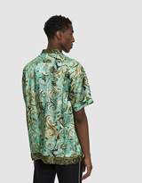 Thumbnail for your product : Dries Van Noten Short-Sleeve Shirt in Green Multi