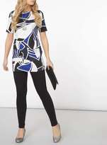Thumbnail for your product : Black And Cobalt Geometric Tunic