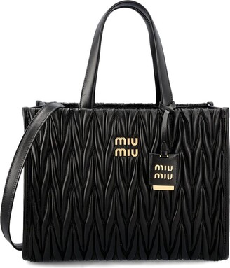 Miu Miu Miu Miu Matelassé Mini Tote Bag - Stylemyle