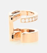 Thumbnail for your product : Repossi Berbere Module 18-kt rose gold ear cuff with diamonds