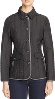Thumbnail for your product : Basler Chevron Quilted Jacket