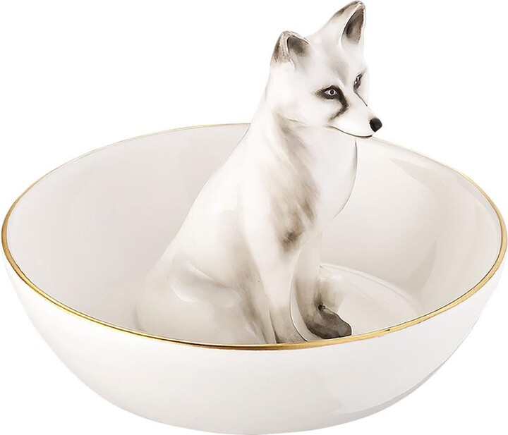 Country Style Porcelain Figure Fox Handpainted Sofina Boutique Kitzbühel