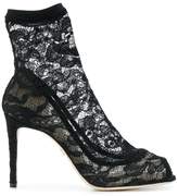 Thumbnail for your product : Dolce & Gabbana lace shoe boots