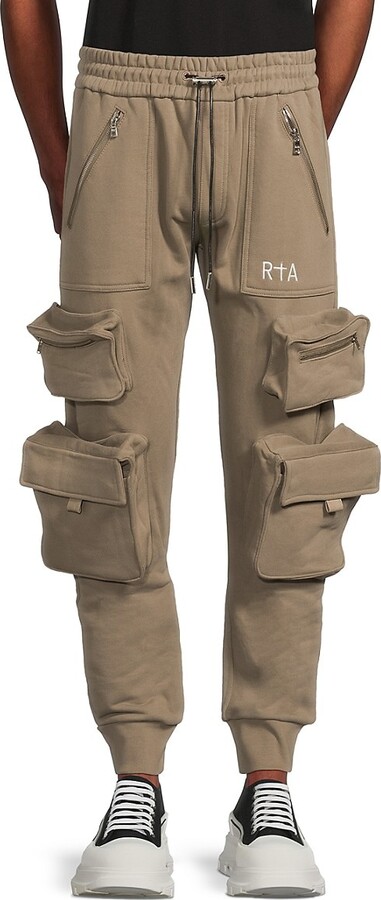 Boxy Pocket Cotton Sweatpants