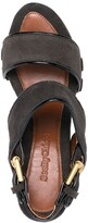 Thumbnail for your product : See by Chloe Galy suede platform sandals