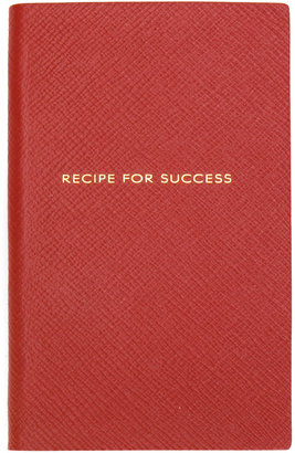 Smythson 'Recipe for Success' notebook