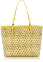 Thumbnail for your product : Lancaster Paris Ikon Coated Canvas and Leather Large Tote Bag