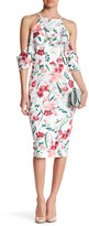 Thumbnail for your product : Alexia Admor Floral Cold-Shoulder Midi Dress