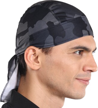 Tough Headwear Cooling Helmet Liner - Do Rag Skull Caps for Men