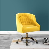 Thumbnail for your product : Everly Quinn Pennell Task Chair Upholstery Color: Pink