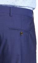 Thumbnail for your product : Strong Suit Dagger Flat Front Solid Wool Trousers