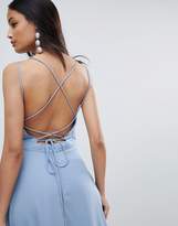 Thumbnail for your product : New Look Strappy Back Maxi Dress