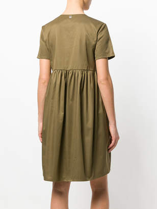 Twin-Set front bow shift dress