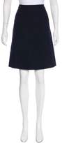 Thumbnail for your product : Tory Burch Wool-Blend Knee-Length Skirt w/ Tags