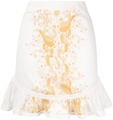 Thumbnail for your product : We Are Kindred Tropez ruffled-hem skirt