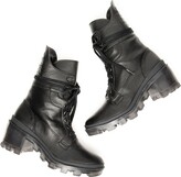Thumbnail for your product : della terra shoes - Hudson Ebony Vegan Chunky Combat Boot