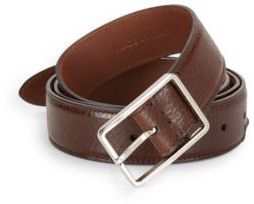 Brunello Cucinelli Pebbled Leather Belt