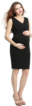 Kimi and Kai Melanie Body-Con Maternity Dress