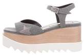 Thumbnail for your product : Stella McCartney Platform Denim Wedges w/ Tags