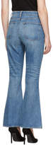 Thumbnail for your product : Brock Collection Blue Belle Cropped Flare Jeans