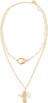 Thumbnail for your product : Jules Smith Designs Pearl and Crystal Clip Necklace