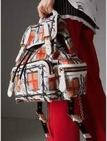 Thumbnail for your product : Burberry The Medium Rucksack in Scribble Vintage Check