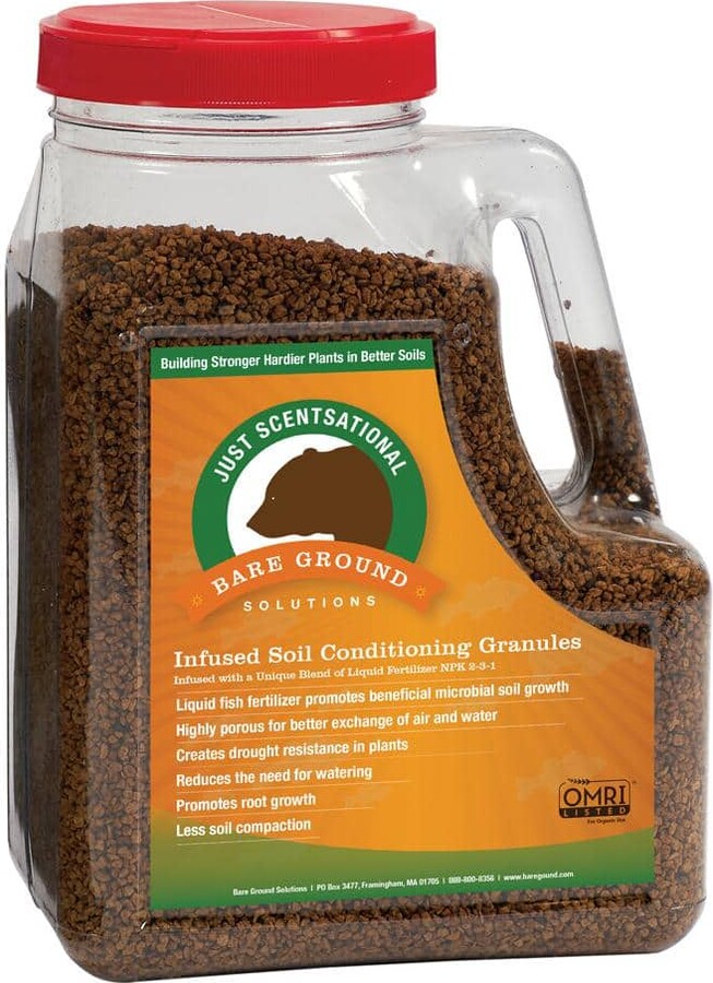 Just Scentsational Trident's Pride by Bare Ground 5 lb. Ready-to-Use Soil Conditioning Granules Shake-Top Jug