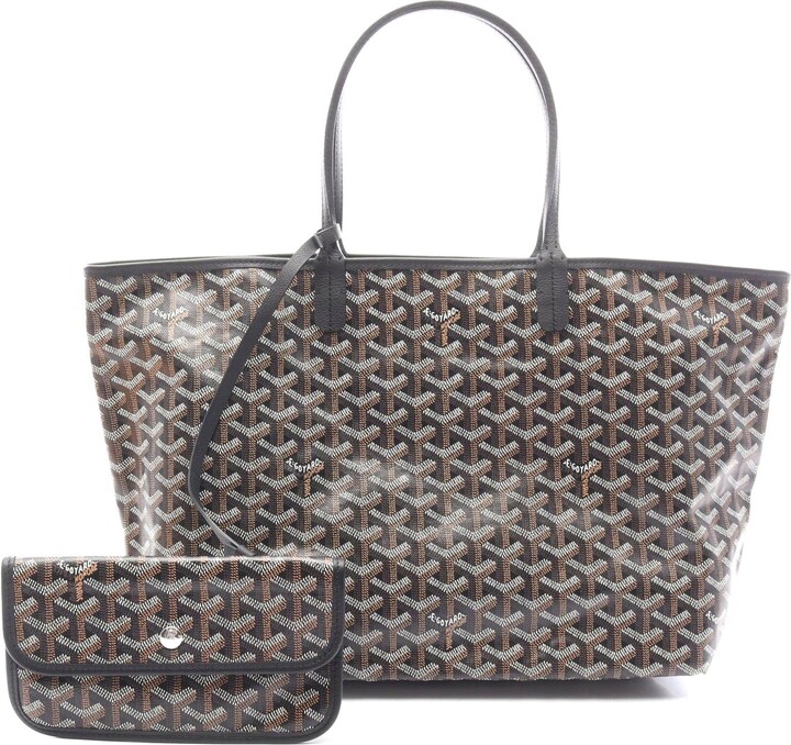 Goyard St. Louis PM Tote Bag PVC Leather