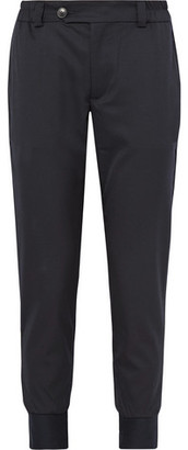 Simon Miller Slim-fit Tapered Wool And Cotton-blend Twill Trousers
