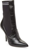 Thumbnail for your product : Fendi Black & White Pointed Toe Ankle Booties