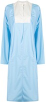 Thumbnail for your product : Sofie D'hoore Contrasting Panel Midi Shirt-Dress
