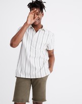 Thumbnail for your product : Madewell Short-Sleeve Pullover Workshirt in Montpellier Stripe