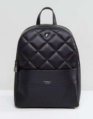 Fiorelli Trenton Quilted Backpack in Black