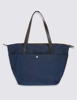 Thumbnail for your product : M&S Collection Popper Pocket Tote Bag