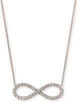 Thumbnail for your product : Roberto Coin 18k White Gold Diamond Infinity Necklace