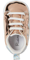 Thumbnail for your product : Rising Star (Infant Girls) Rose Gold Metallic Star Low-Top Sneakers