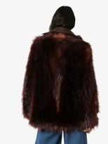 Thumbnail for your product : Stella McCartney Faux-Fur Zip-Front Coat